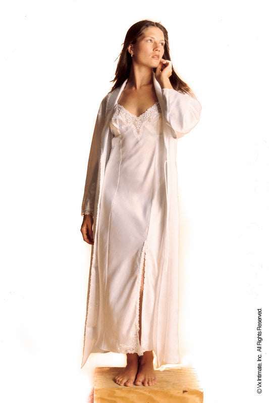 Women's Charmeuse Long Robe #488G