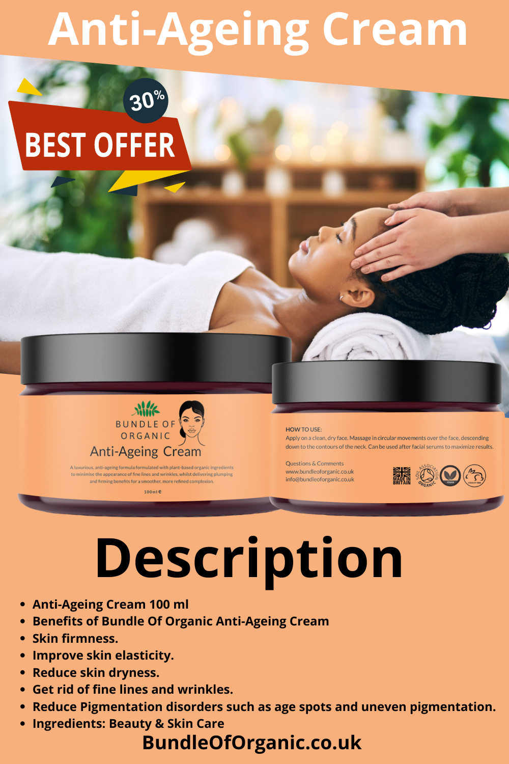 Anti-Ageing Cream – 100ML