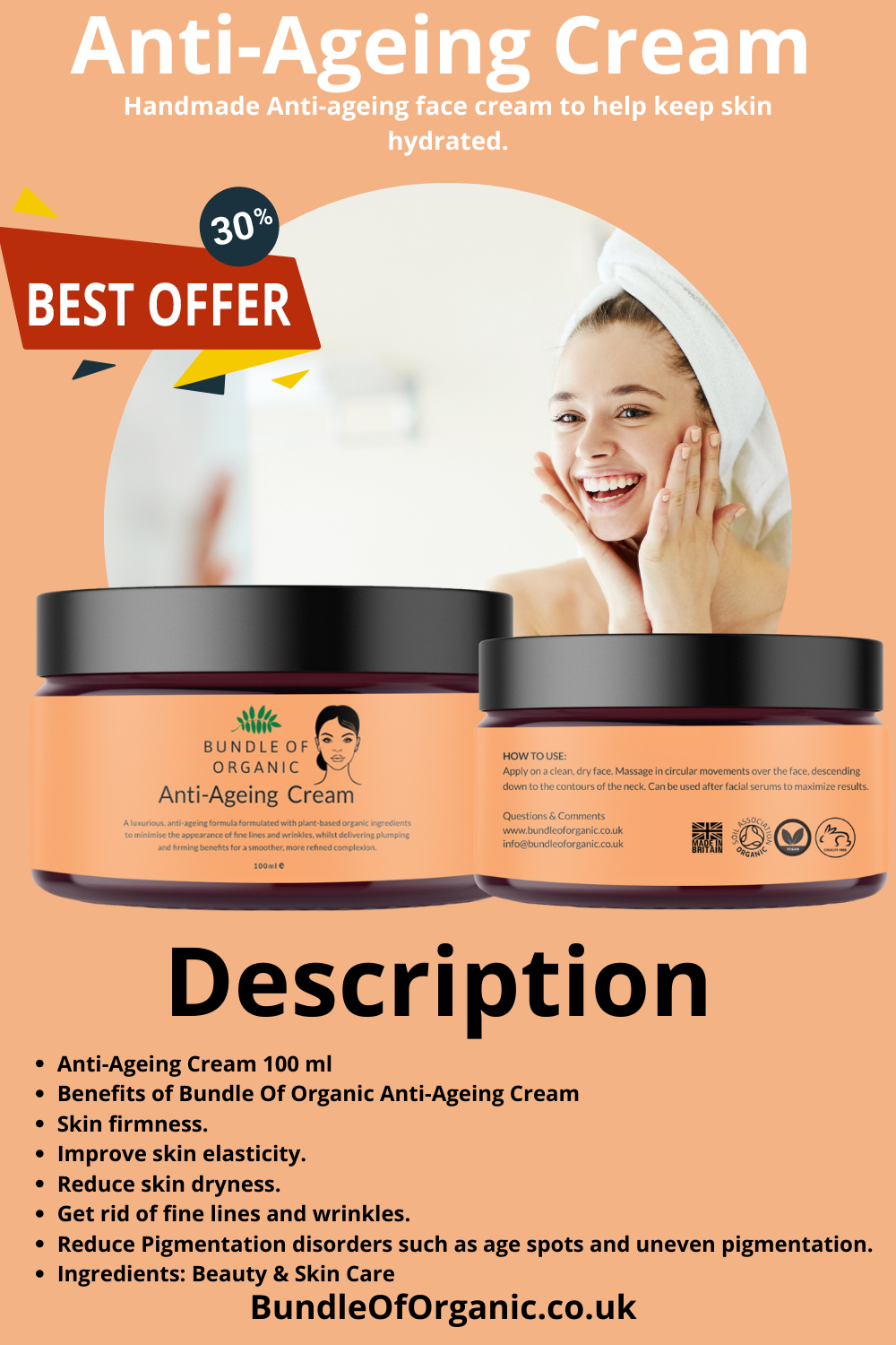 Anti-Ageing Cream – 100ML