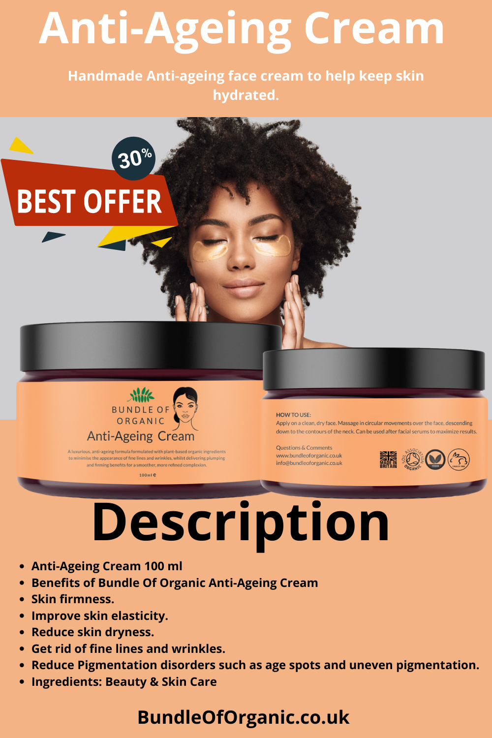 Anti-Ageing Cream – 100ML