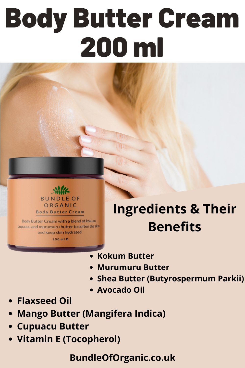 Body Butter Cream 200G