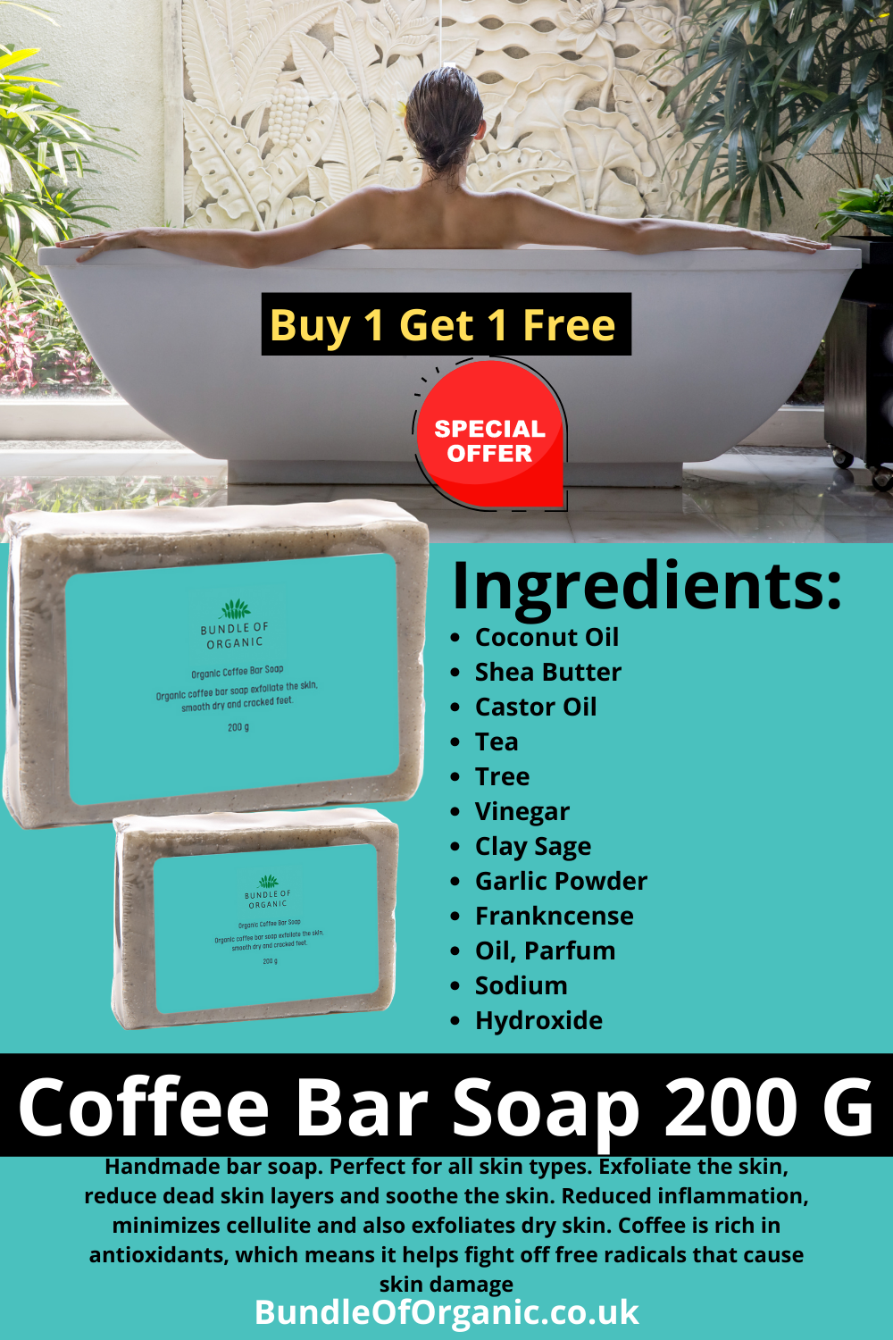 Coffee Bar Soap – 200 G