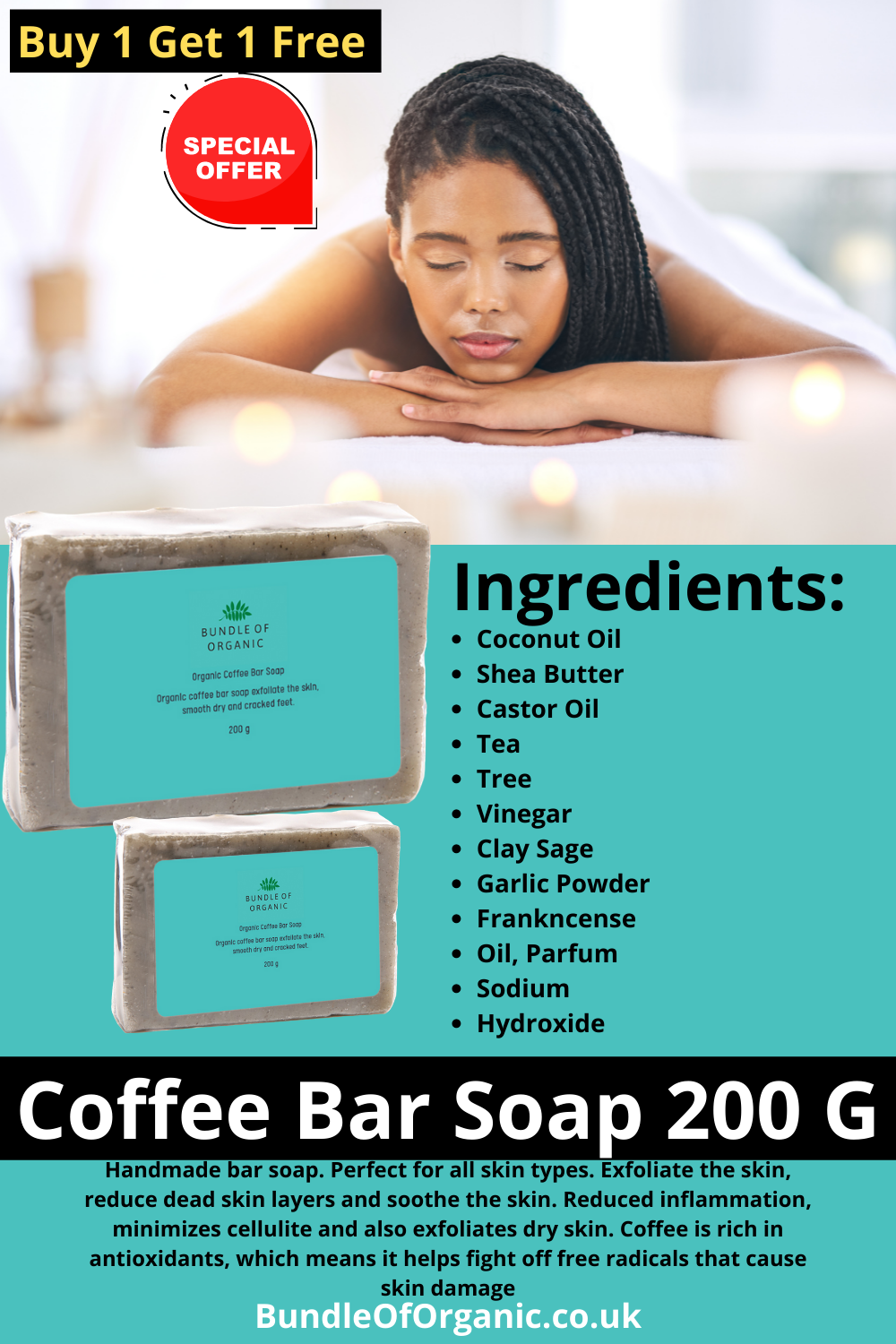 Coffee Bar Soap – 200 G