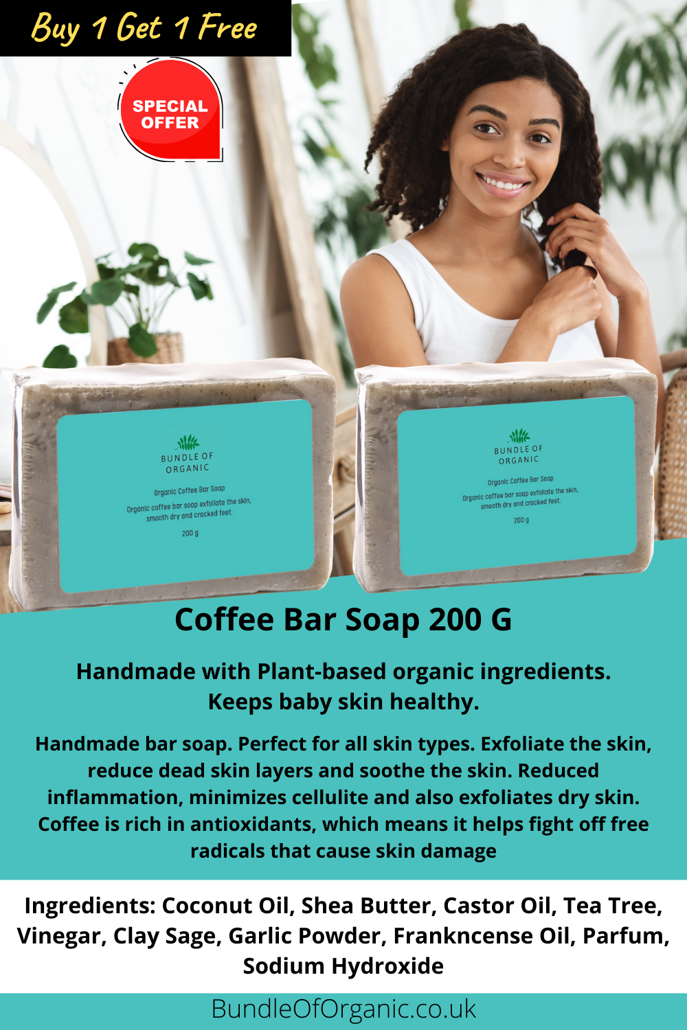 Coffee Bar Soap – 200 G