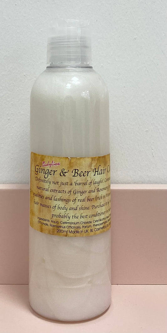 Ginger & Beer Conditioner 200ml: Great for lifeless hair - BL0403