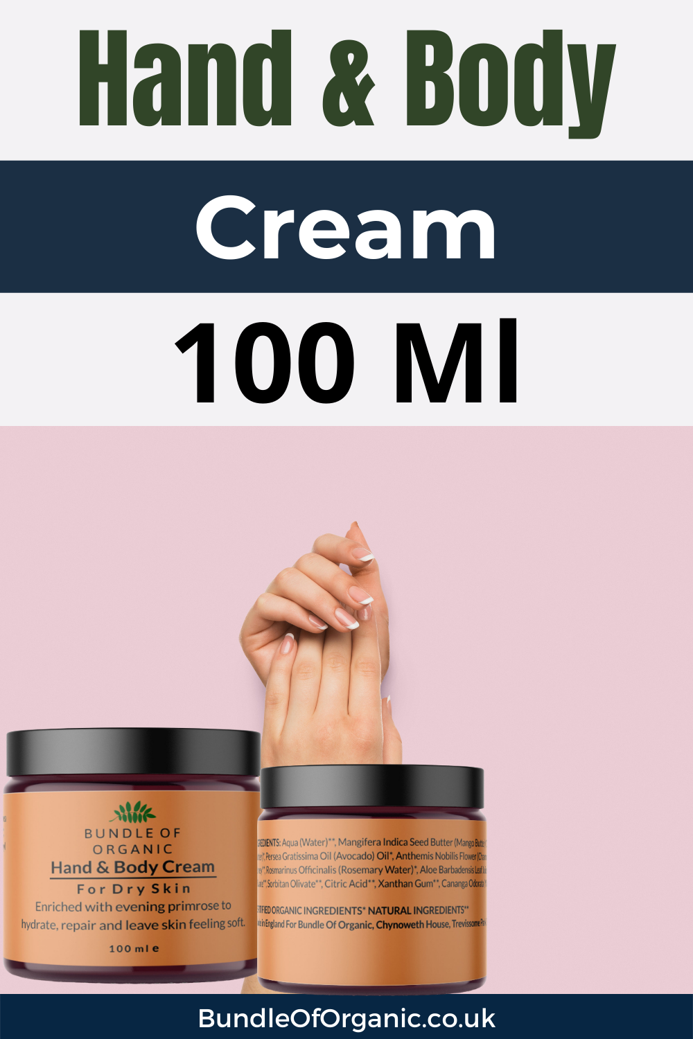 Hand & Body Cream – 100G