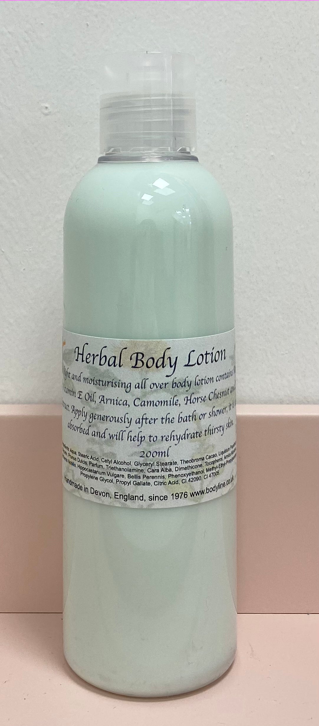 Herbal Body Lotion 200ml: Suitable for all skin types - BL0219