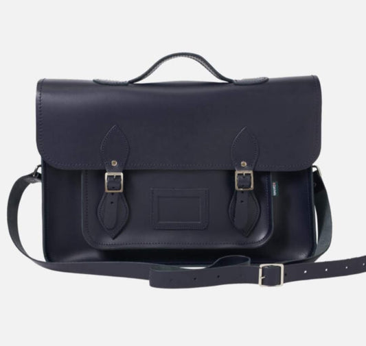 14.5'' Leather Satchel Backpack - ZA006