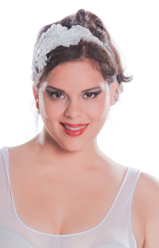 Women's Bridal Satin Headband# B317G