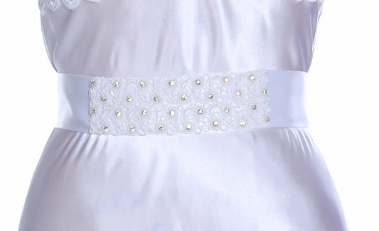 Women's Bridal Sash Belt # B324F