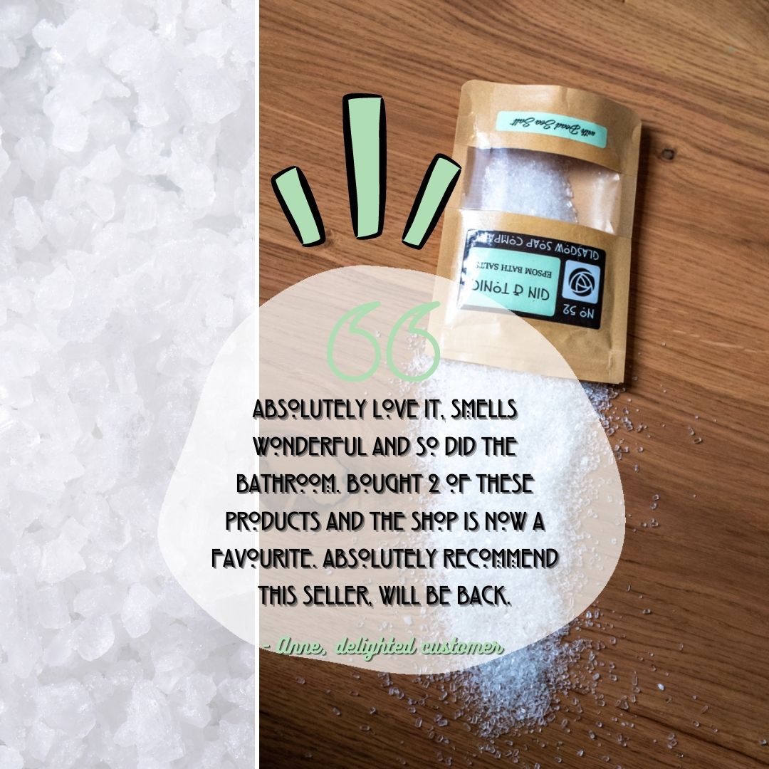 Gin and Tonic Epsom Bath Salts 170g - GS7