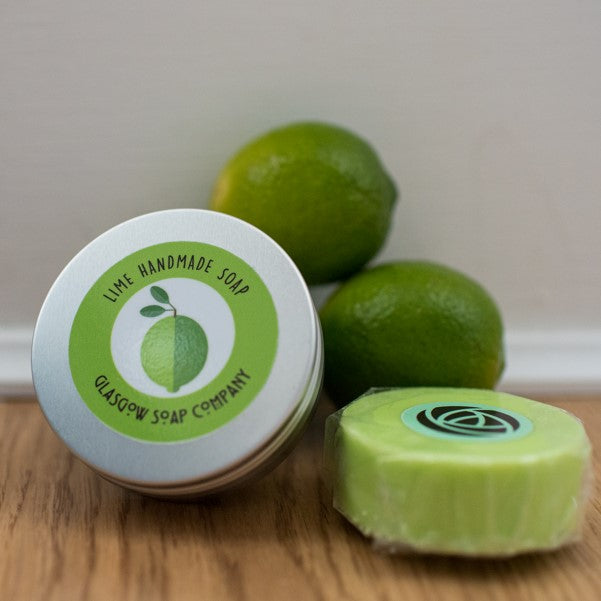 Lime Travel Soap in Tin 50g - GS8