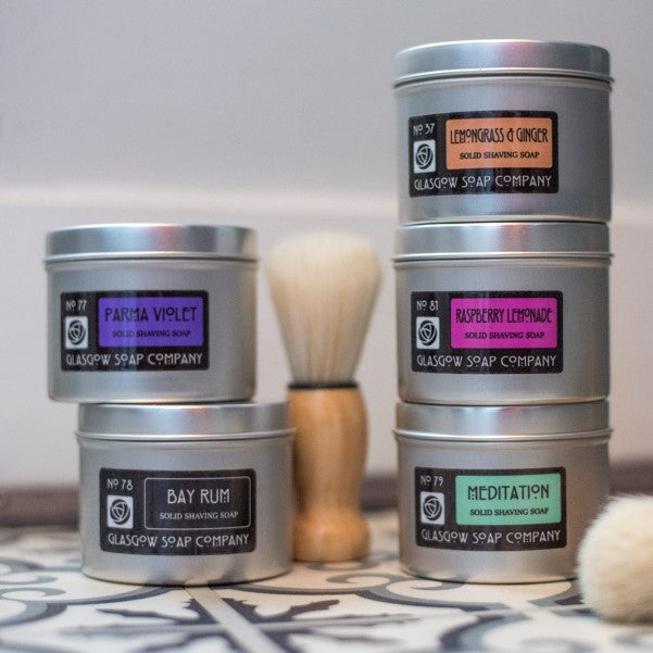 Meditation Shaving Soap and Vegan Brush Set - GS11