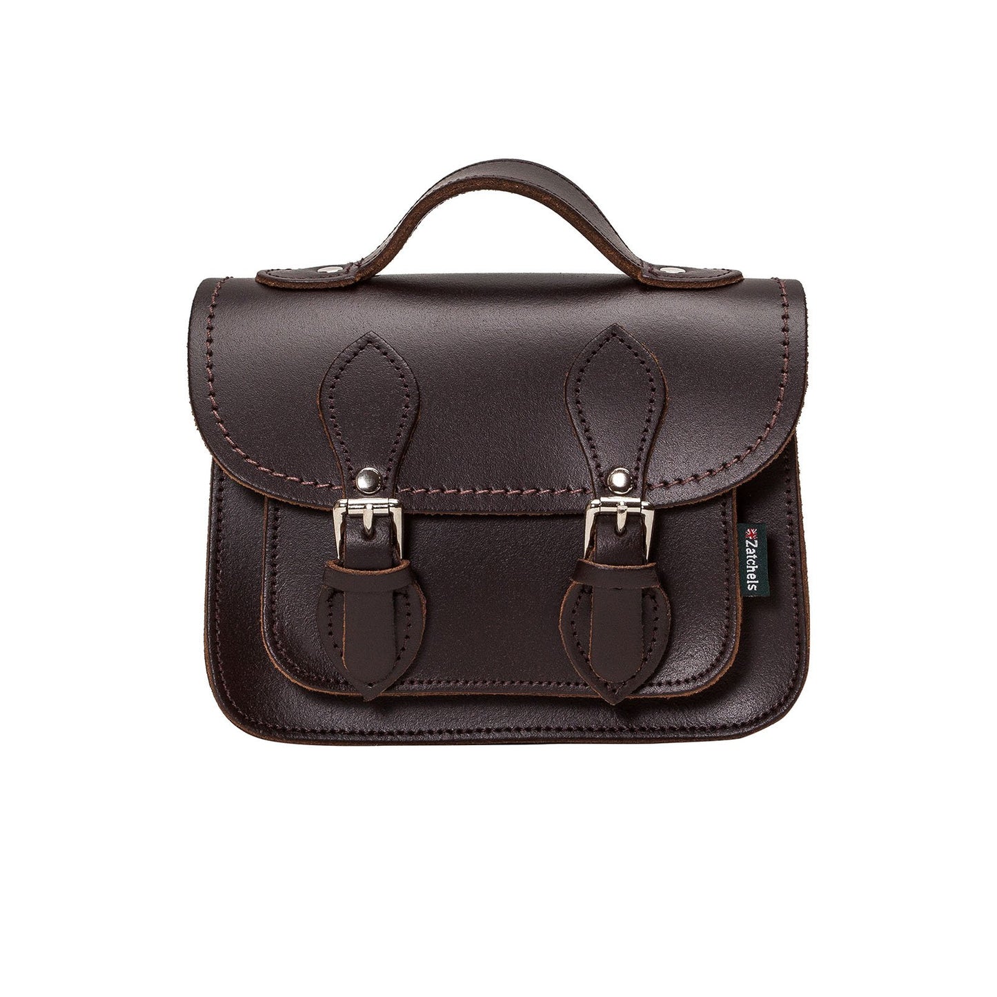 Handmade Leather Micro Satchel - ZA002